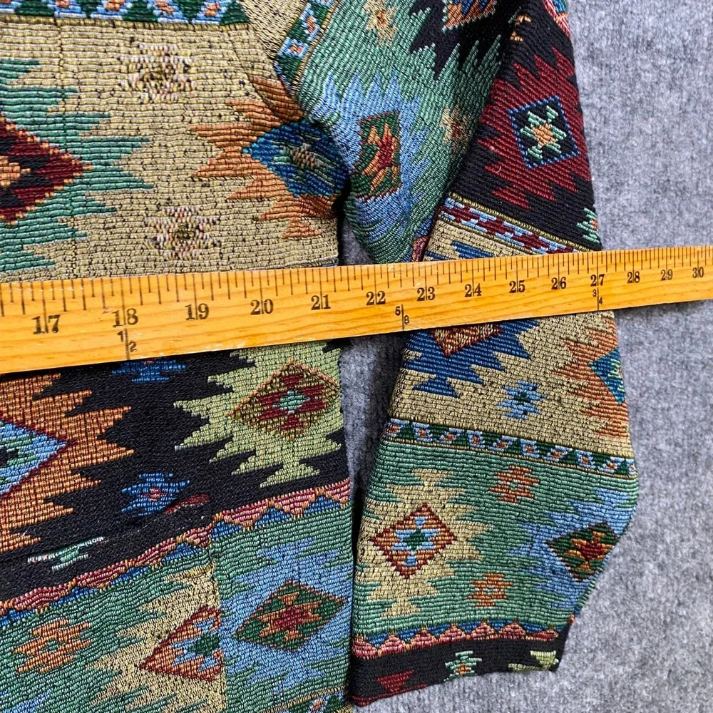Jane Ashley Casual Lifestyle‎ Southwestern Geometric Print Blazer Jacket Women L